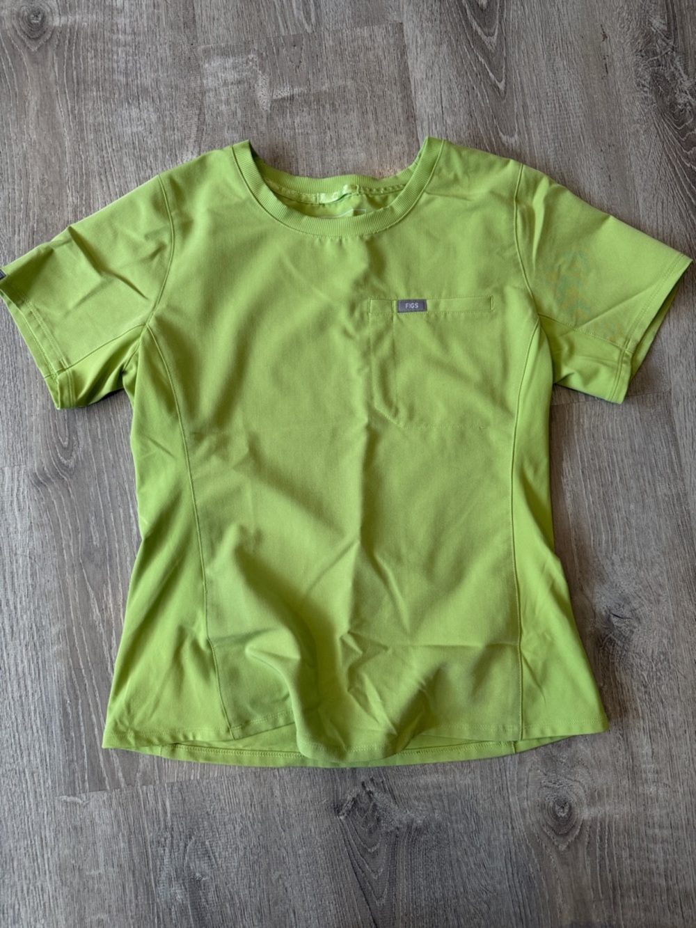 FIGS sea mist one pocket scrub top